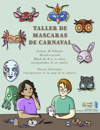 TALLER DE MASCARAS DE CARNAVAL