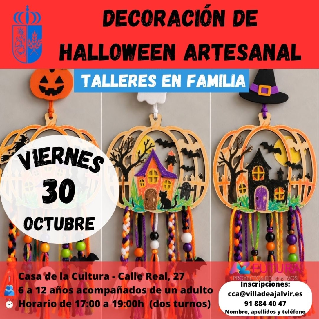TALLERES EN FAMILIA OCTUBRE