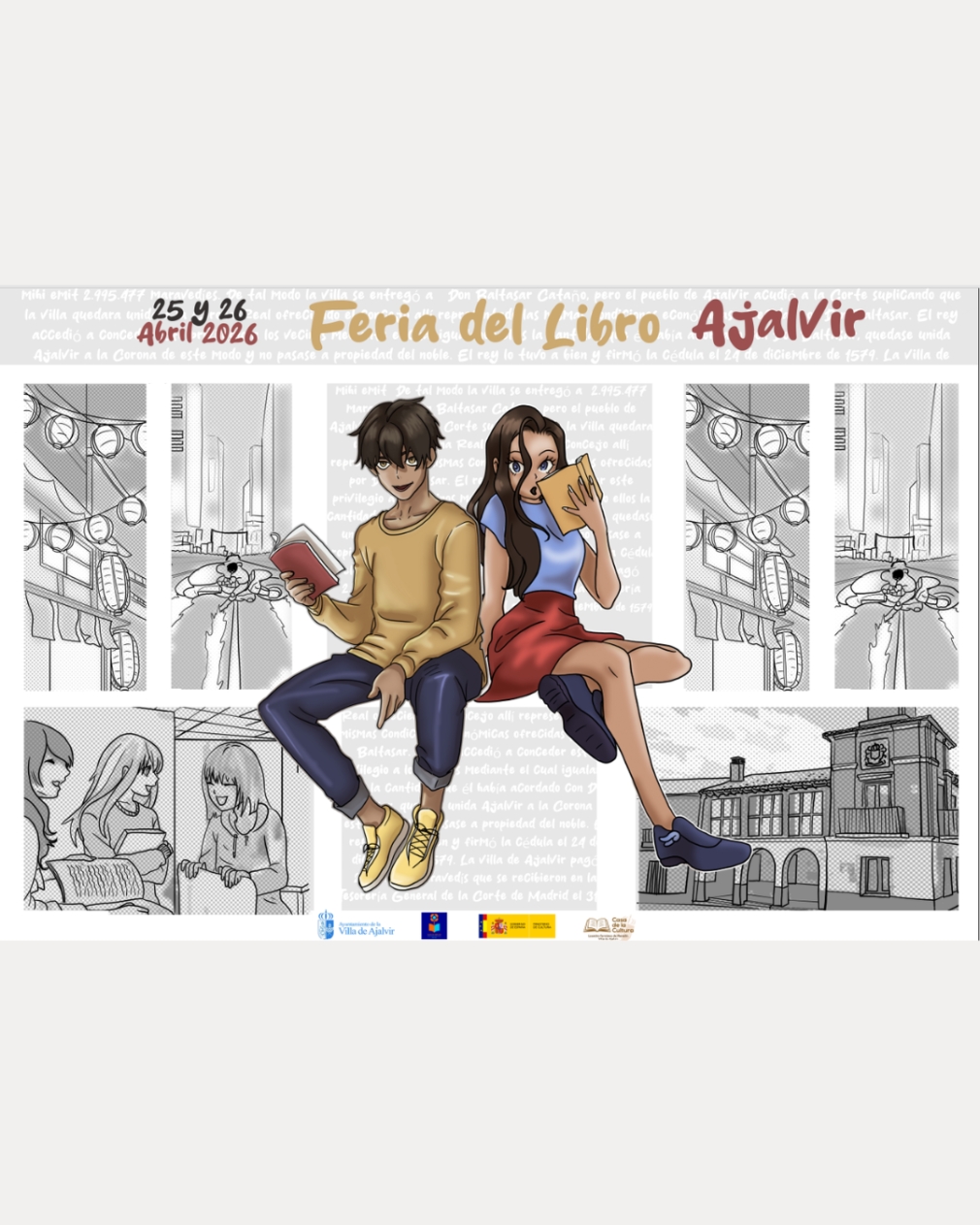 ¡Ya está todo listo! Para la V Feria del Libro de Ajalvir