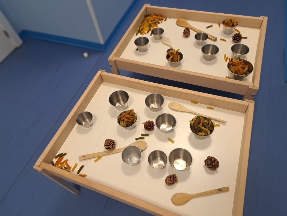 Mesas Sensoriales - Escuela Infantil La Espiga