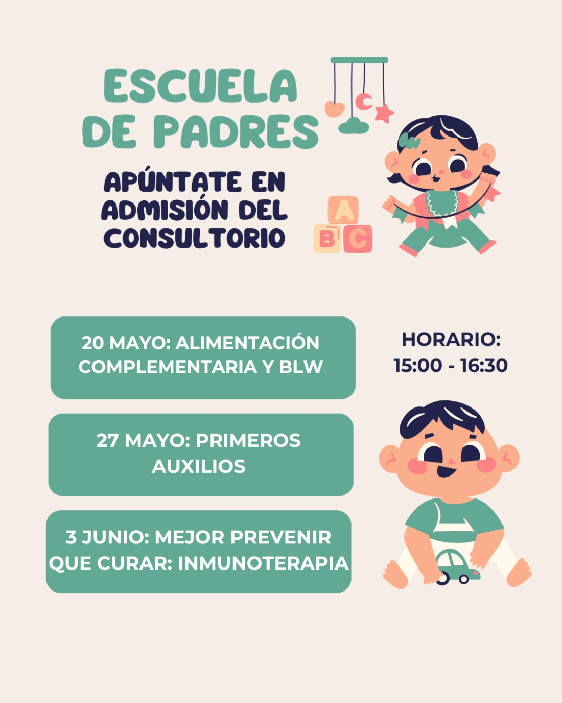 ¿Dudas con las comidas? ¿Miedo a los accidentes en casa? ¡No estás sol@!
