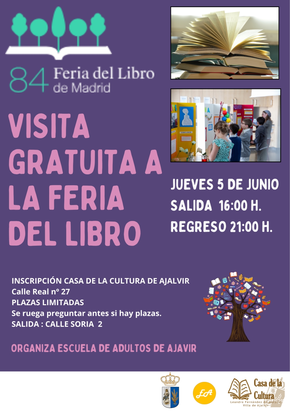 VISITA FERIA DEL LIBRO DE MADRID