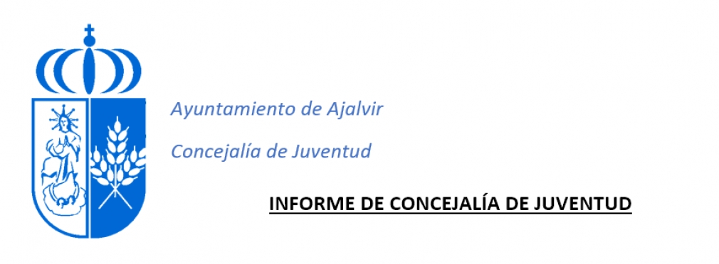 INFORME DE CONCEJALÍA DE JUVENTUD