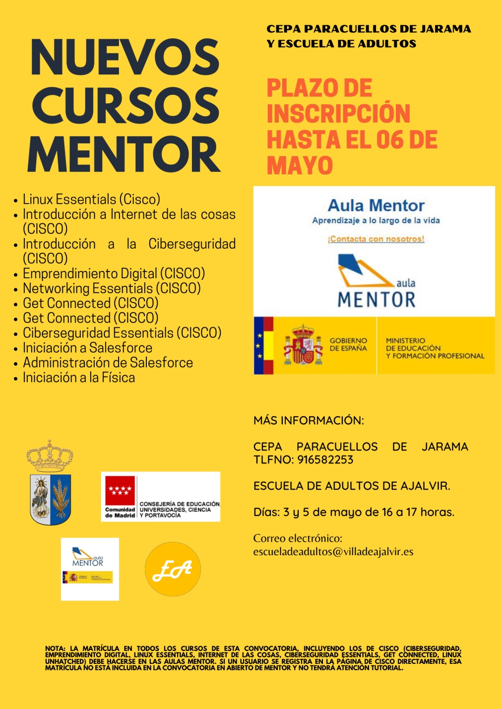 NUEVO CURSO MENTOR