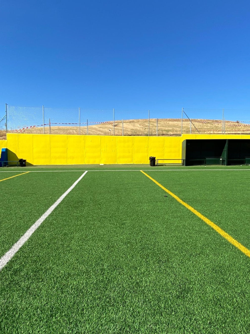 FINALIZACIÓN OBRAS MURO DEL CAMPO DE FUTBOL