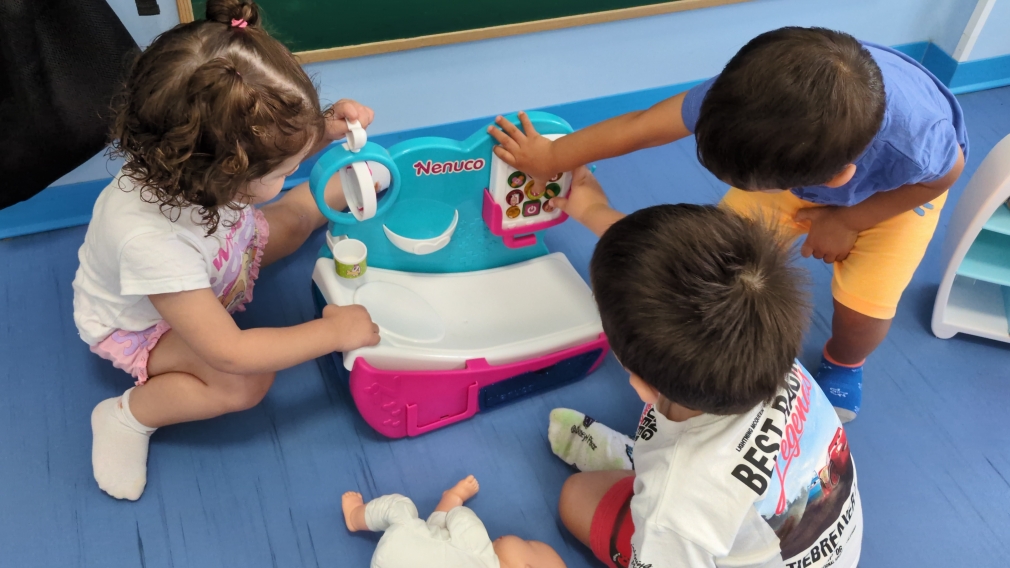 Primeros encuentros en la escuela infantil La Espiga