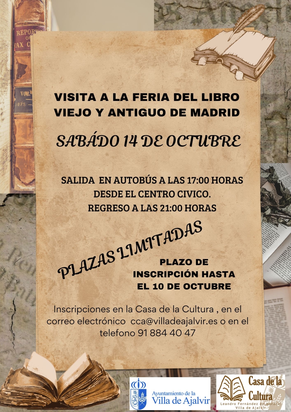 ¡Atención a todos los amantes de los libros antiguos!