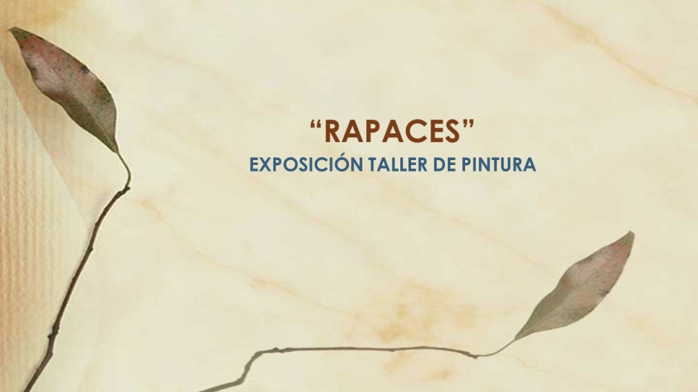 EXPOSICIÓN TALLER DE PINTURA DE ADULTOS "RAPACES"