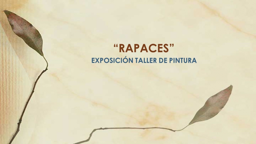 EXPOSICIÓN TALLER DE PINTURA DE ADULTOS &quot;RAPACES&quot;