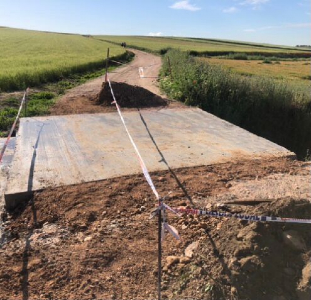 FINALIZADAS LAS OBRAS DE LA CONSTRUCCIÓN DEL NUEVO PUENTE DEL CAMINO DE LA HUELGA