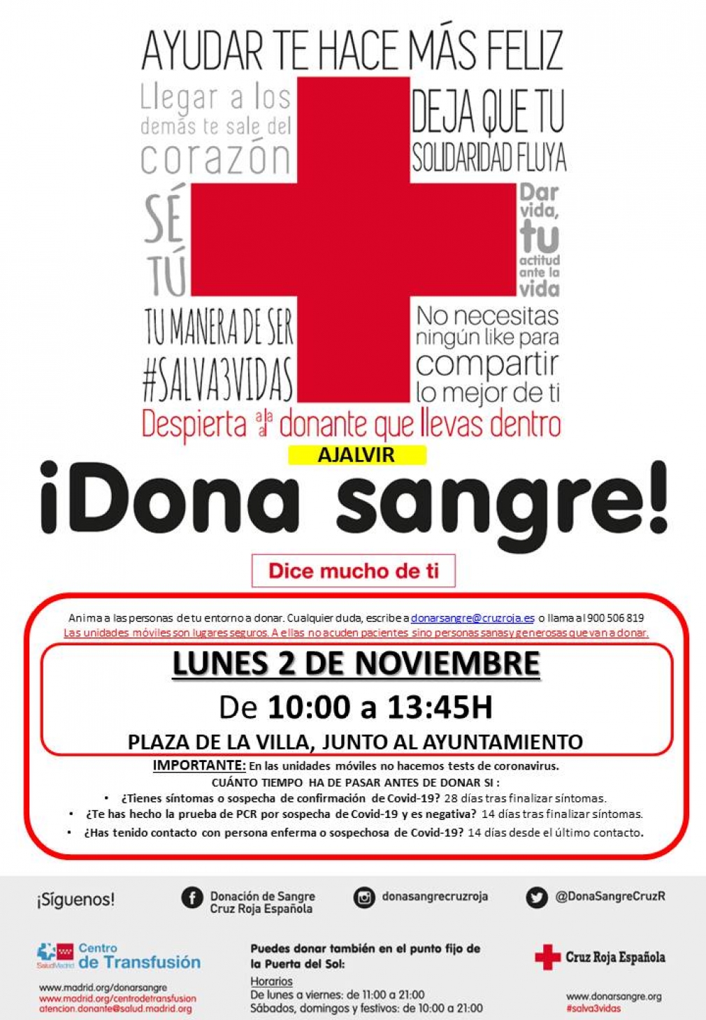 ¡DONA SANGRE!