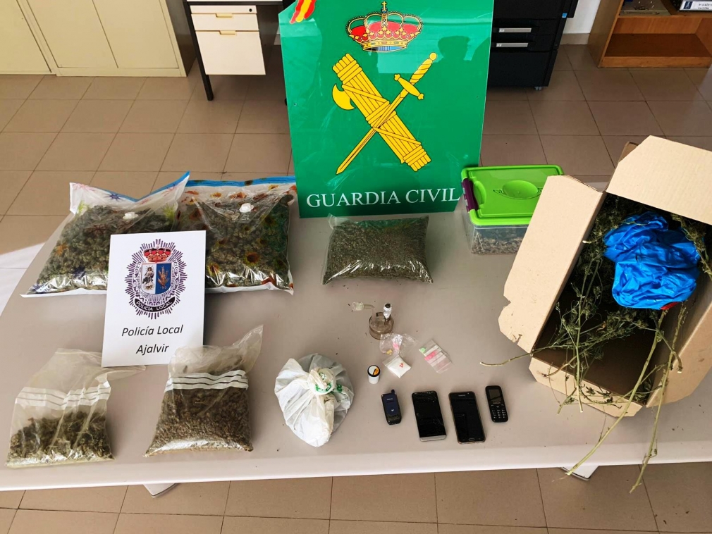 Guardia Civil de Paracuellos del Jarama y la Policía Local de Ajalvir