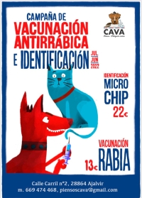 CAMPAÑA DE VACUNACIÓN ANTIRRÁBICA E IDENTIFICACIÓN