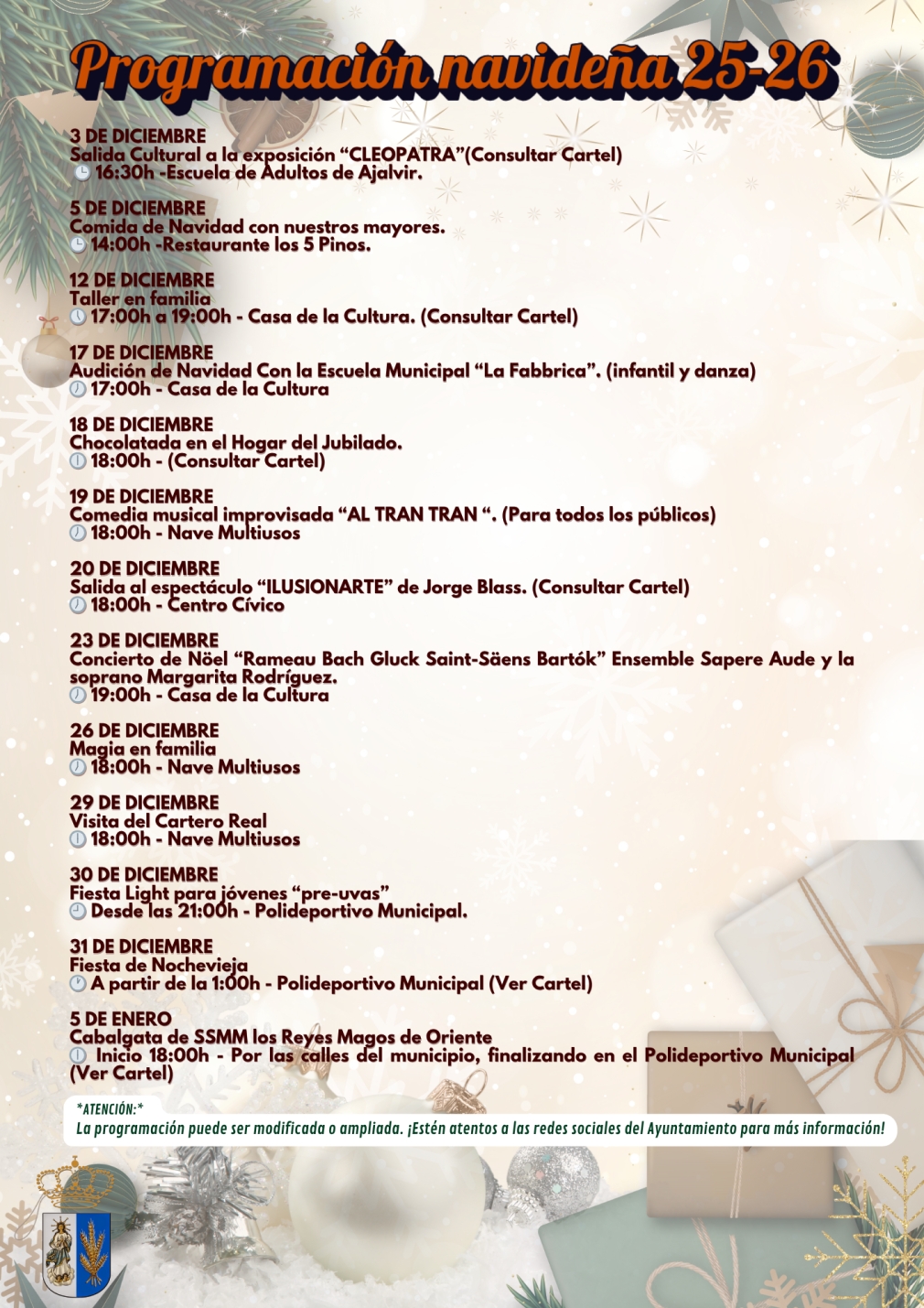 ¡La Navidad llega a Ajalvir!