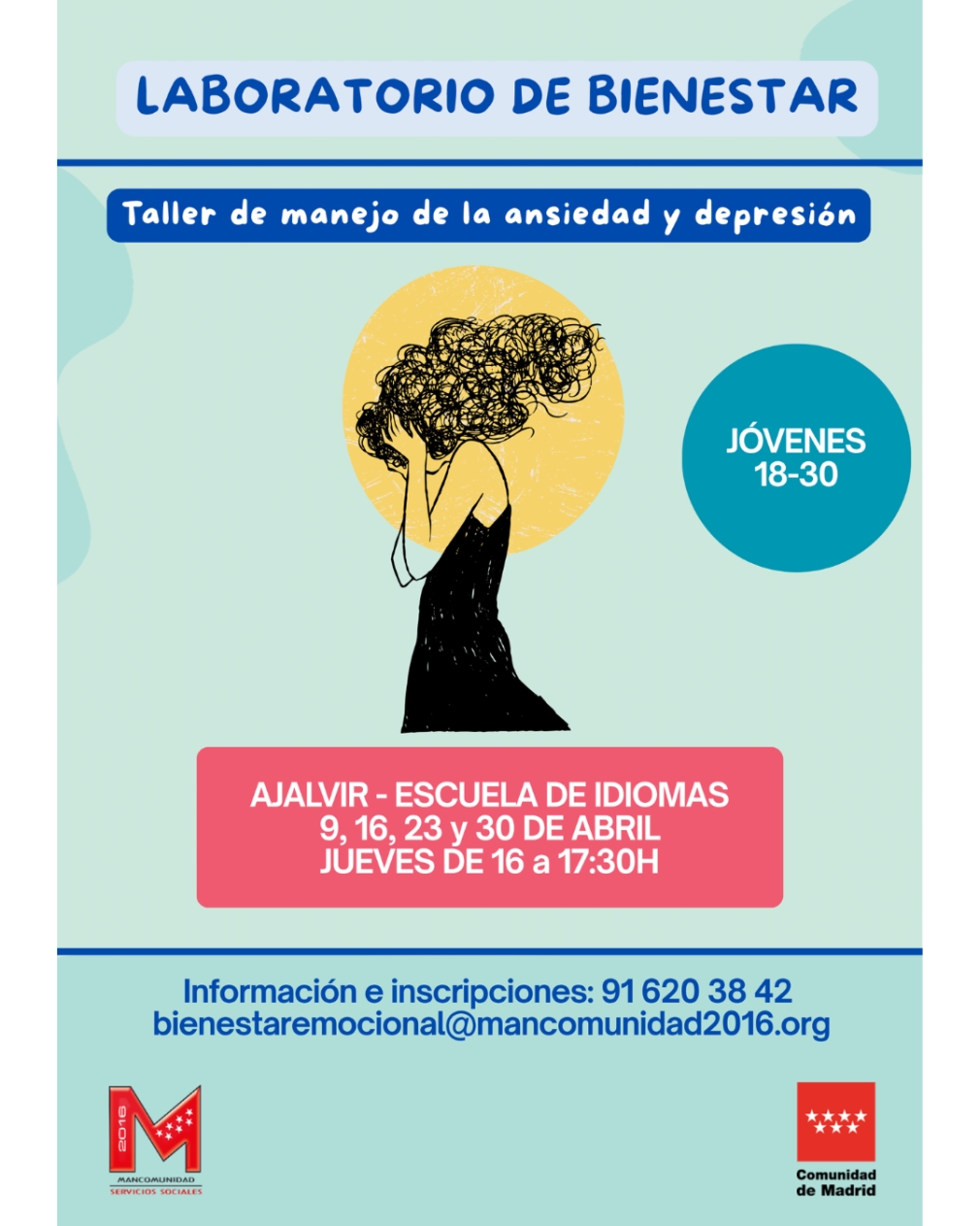 Laboratorio de Bienestar – Taller de manejo de la ansiedad y la depresión