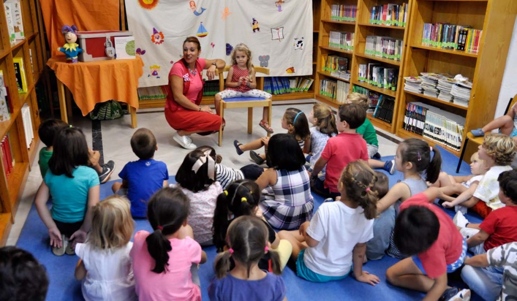 Cuentacuentos en la Biblioteca Municipal. 21-12-18