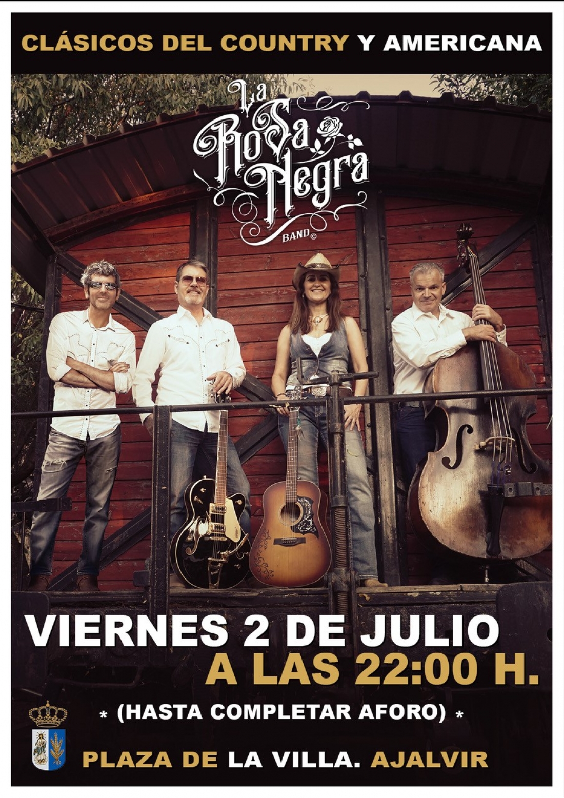 CONCIERTO DE MUSICA COUNTRY Y AMERICANA