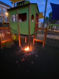 ACTOS VANDÁLICOS EN EL PARQUE SAN VALENTÍN