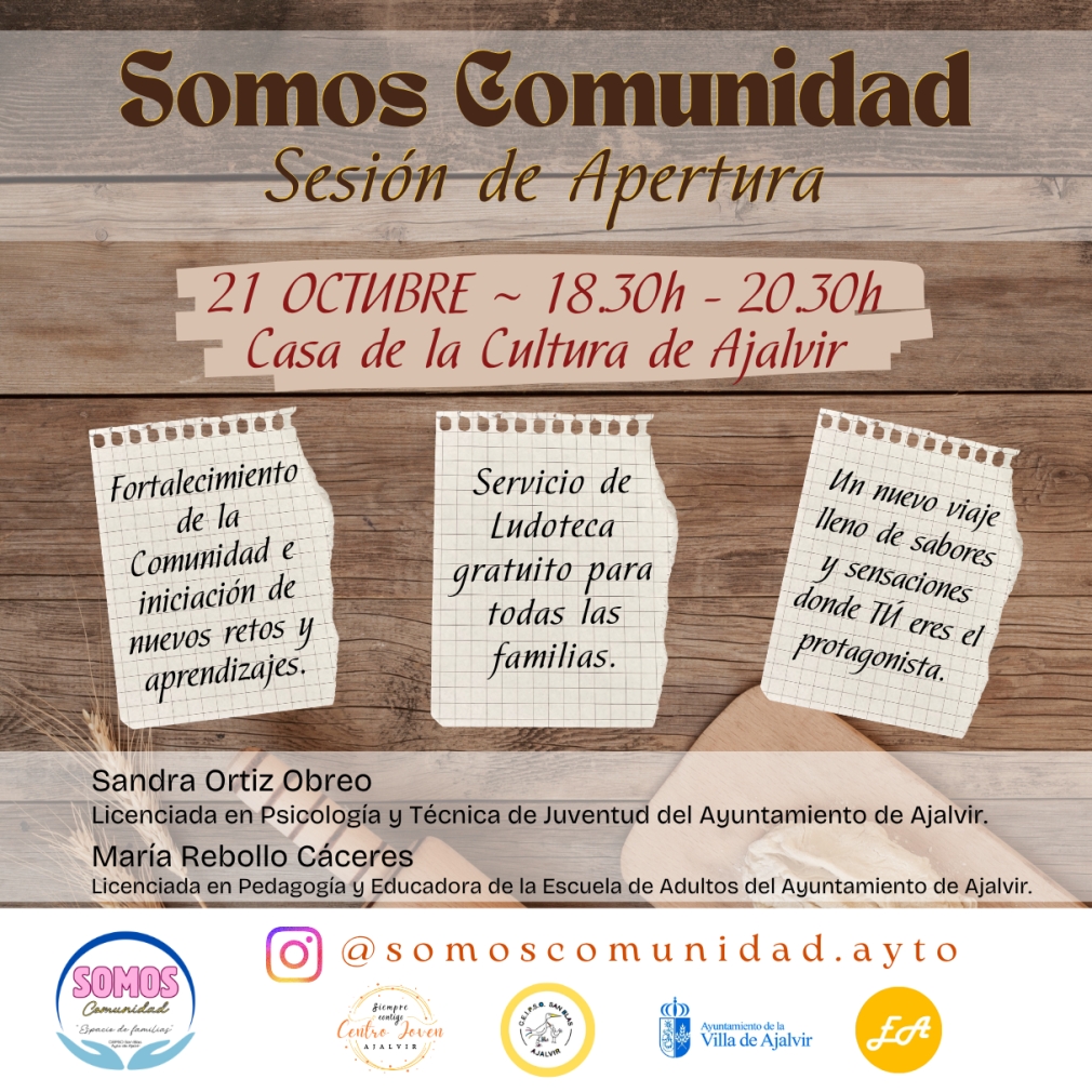 ¡ARRANCAMOS UNA NUEVA AVENTURA EN AJALVIR!