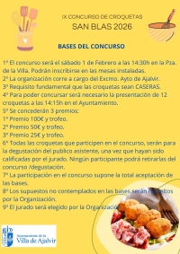 IX CONCURSO DE CROQUETAS