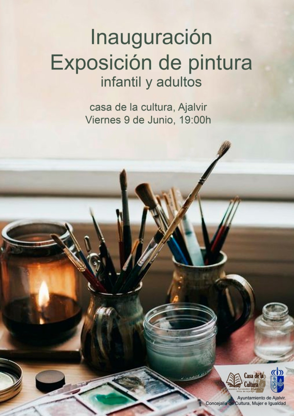 EXPOSICIÓN DE PINTURA INFANTIL Y ADULTOS