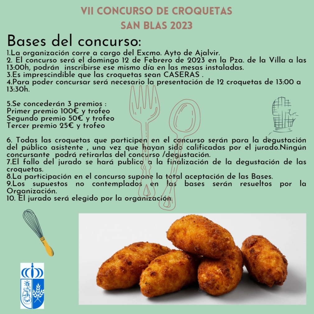 VII CONCURSO DE CROQUETAS