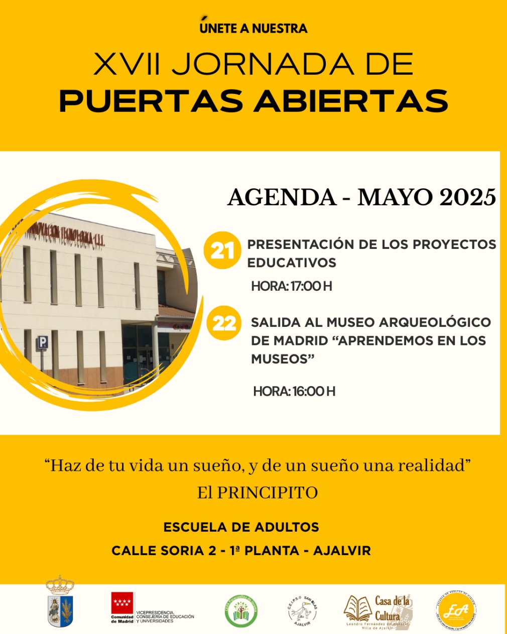 XVII JORNADAS DE PUERTAS ABIERTAS