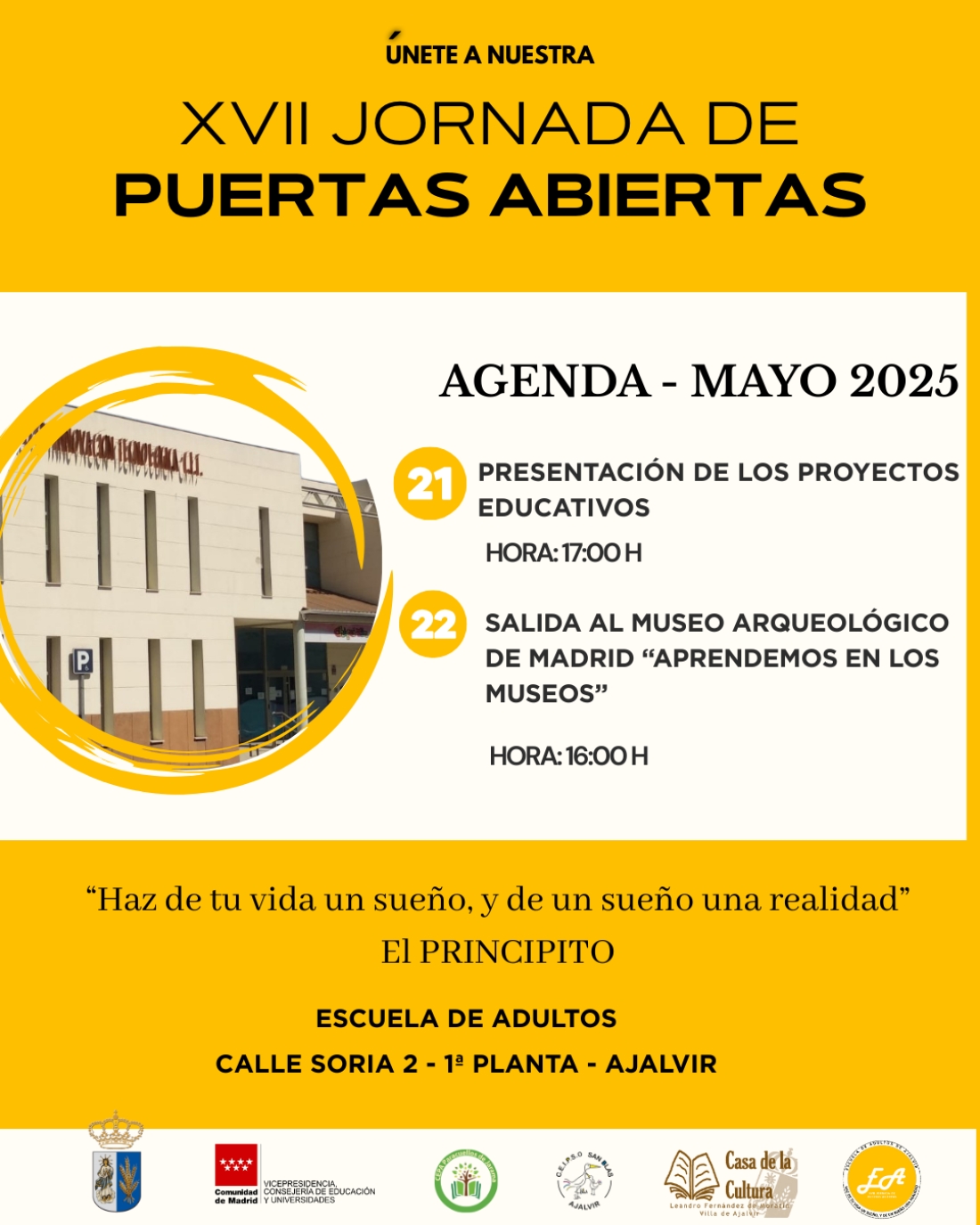 XVII JORNADAS DE PUERTAS ABIERTAS