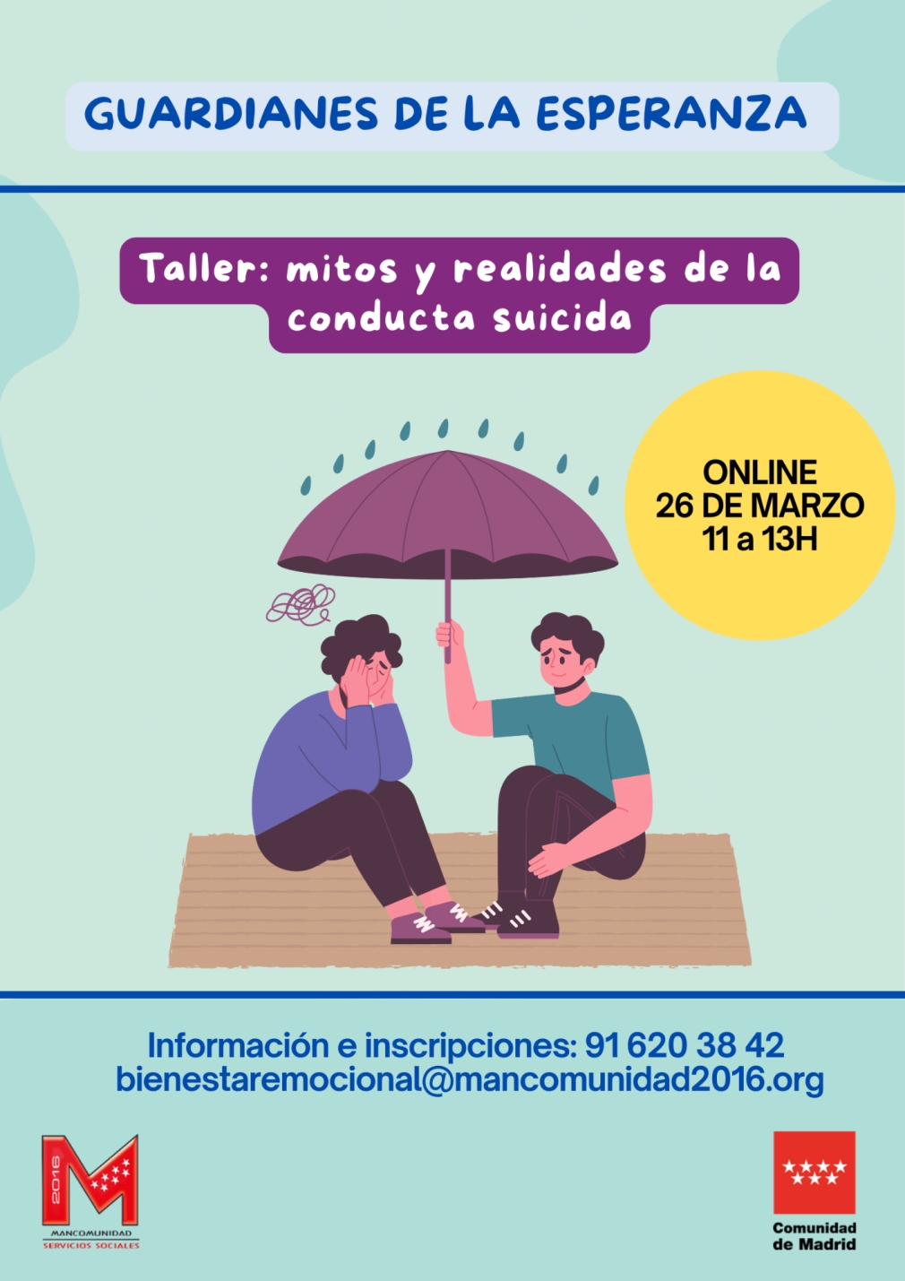 “Guardianes de la esperanza”: mitos y realidades de la conducta suicida.