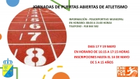 JORNADAS PUERTAS ABIERTAS DE ATLETISMO