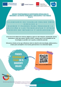 SERVICIO PSICOPEDAGÓGICO DE INTERVENCIÓN ESPECIALIZADA EN ACCIONES A LAS NUEVAS TECNOLOGIAS A ADOLESCENTES Y SUS FAMILIAS (S.A.A.T)