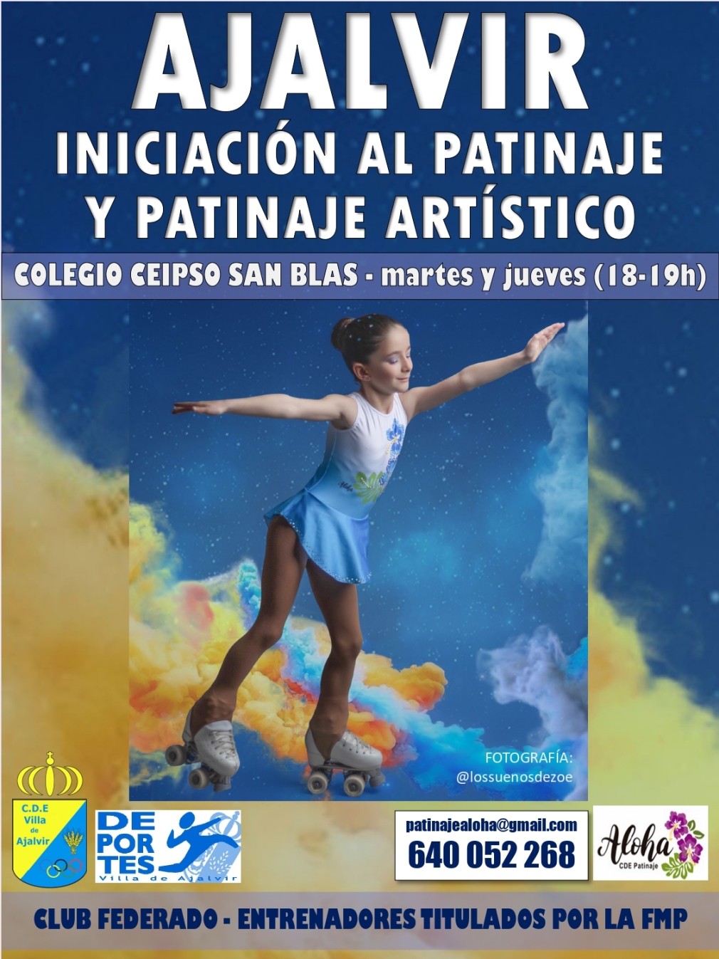 INICIACIÓN AL PATINAJE Y PATINAJE ARTÍSTICO
