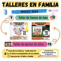 TALLERES EN FAMILIA - MARZO