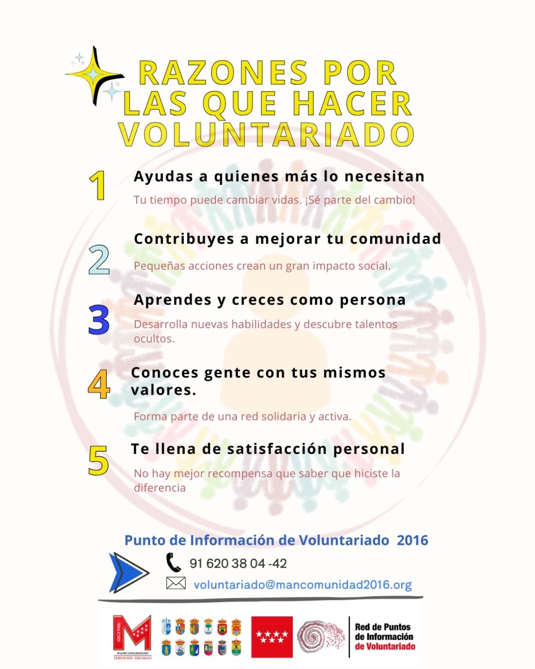 RAZONES POR LAS QUE HACER VOLUNTARIADO