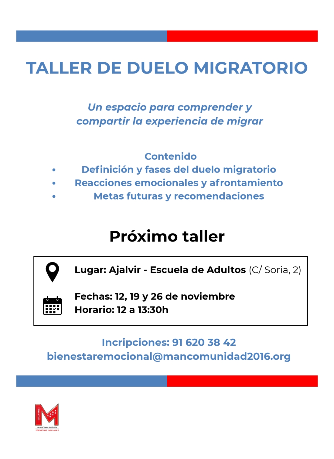 TALLER DE DUELO MIGRATORIO