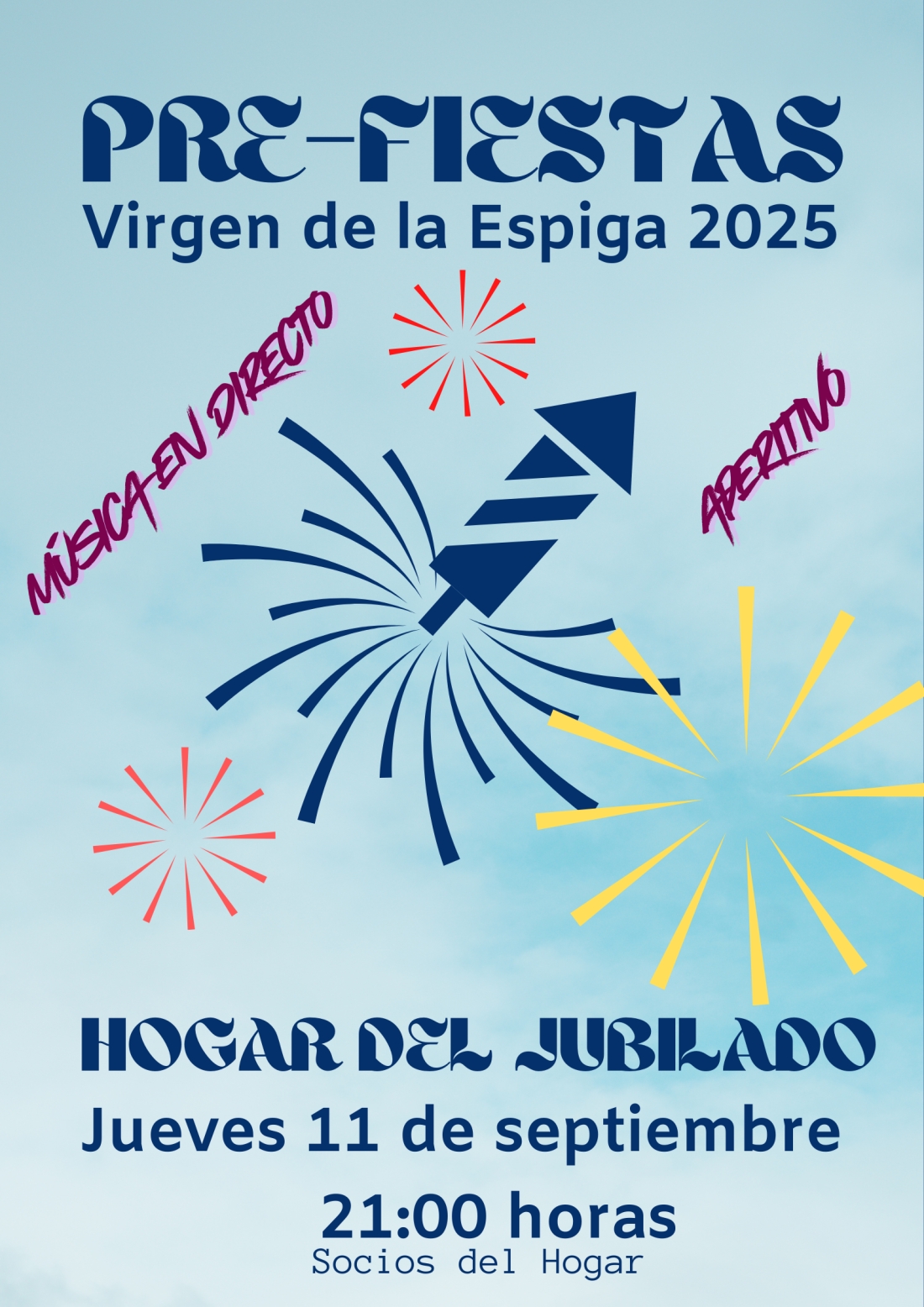 PRE- FIESTAS VIRGEN DE LA ESPIGA 2025