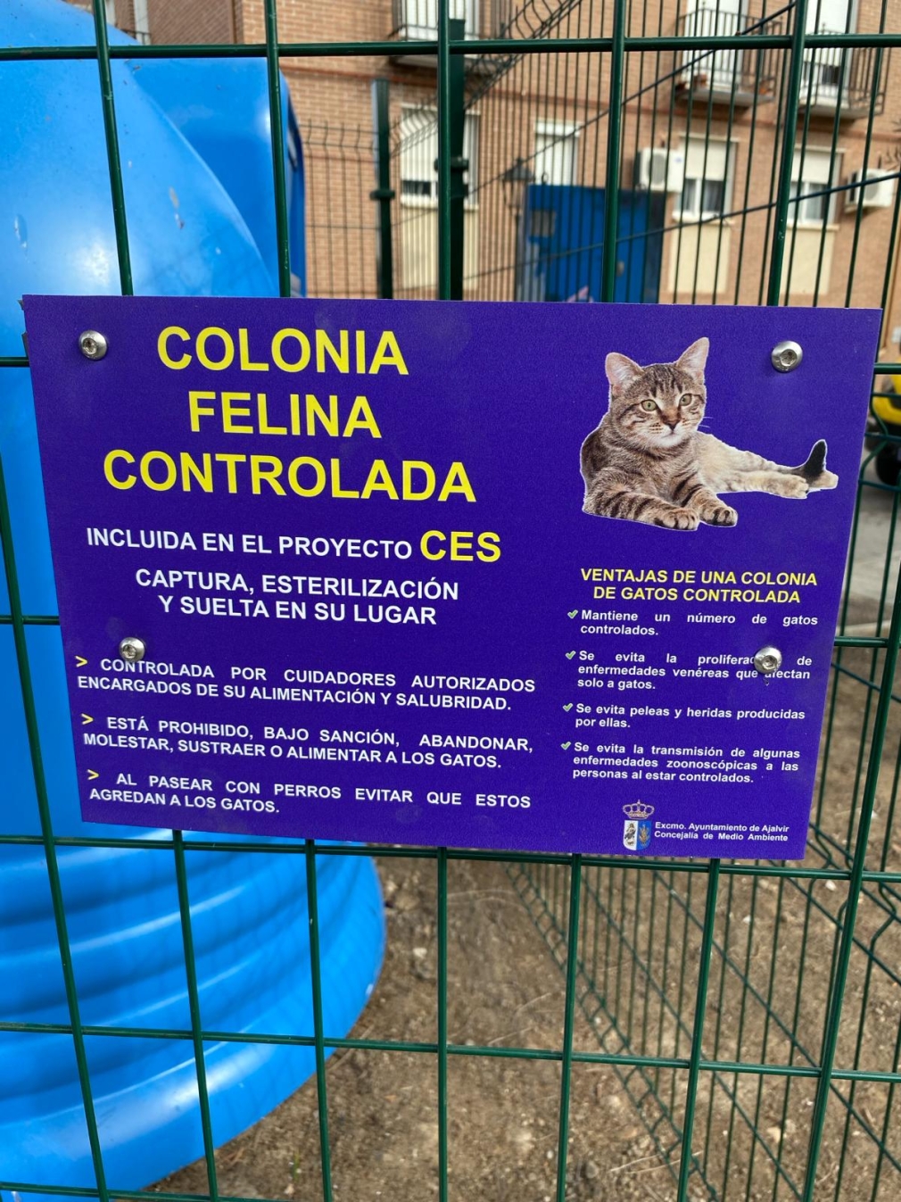 COLONIAS FELINAS CONTROLADAS