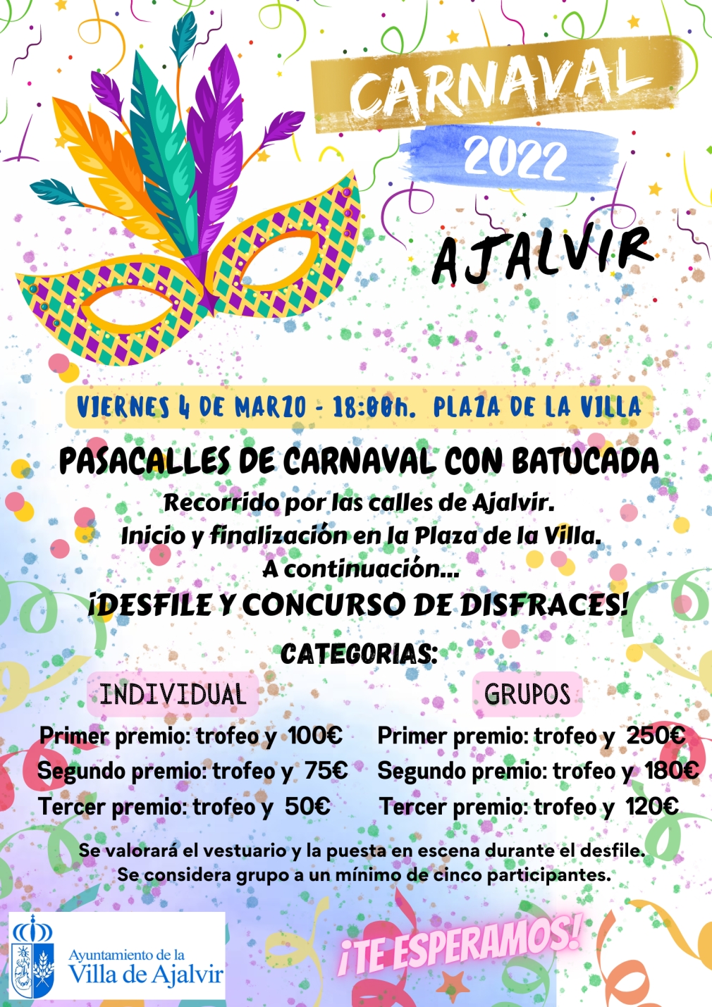 CAMBIO DE FECHA DE LA CELEBRACION DE LOS CARNAVALES 2022