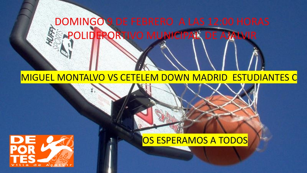 PARTIDO DE BALONCESTO