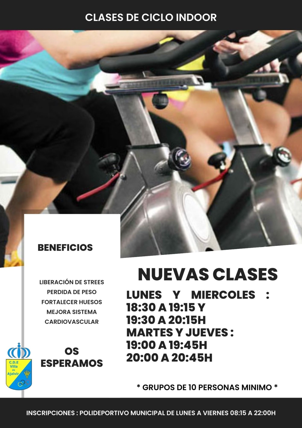 NUEVAS CLASES DE SPINNING