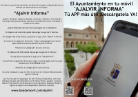 550 vecinos disfrutan ya de las ventajas y contenidos de la App &quot;Ajalvir informa&quot; en sus móviles y tablets