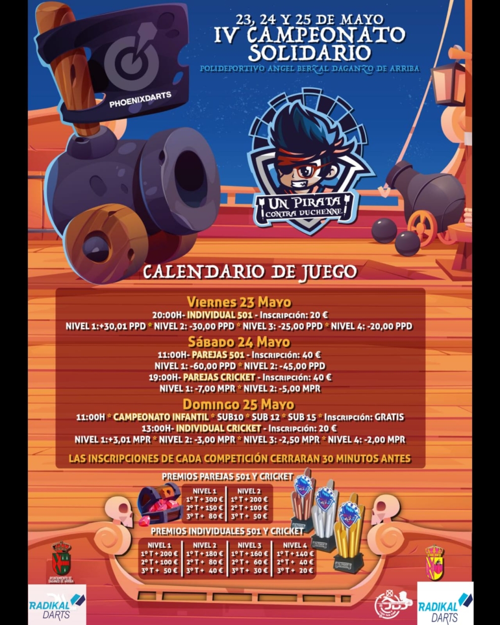 ¡Prepárate para el IV Campeonato Solidario!