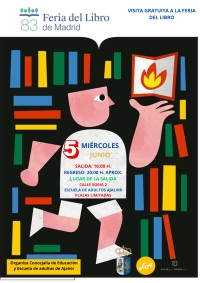 SALIDA A LA FERIA DEL LIBRO DE MADRID EL PRÓXIMO 5 DE JUNIO.