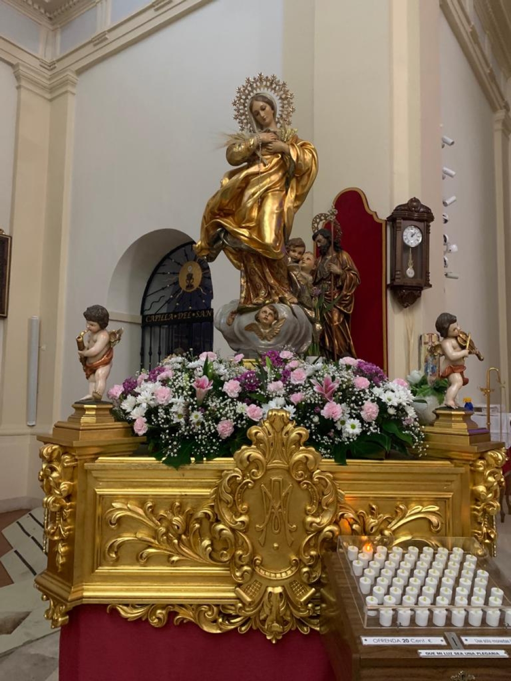 MISA Y OFRENDA EN HONOR A NTRA SRA VIRGEN DE LA ESPIGA