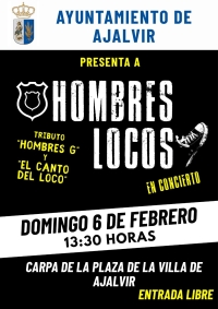 TRIBUTO A &quot; HOMBRES G&quot; Y &quot; EL CANTO DEL LOCO&quot;