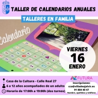 TALLER DE CALENDARIOS ANUALES