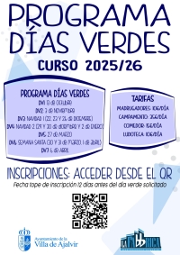 DÍAS VERDES CURSO 2025-2026