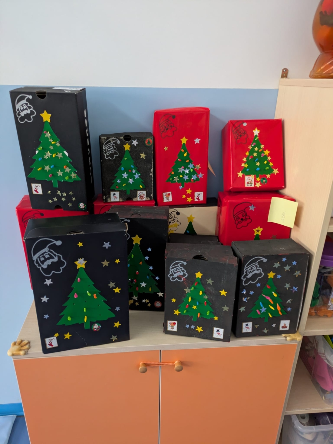 Taller navideño de familias