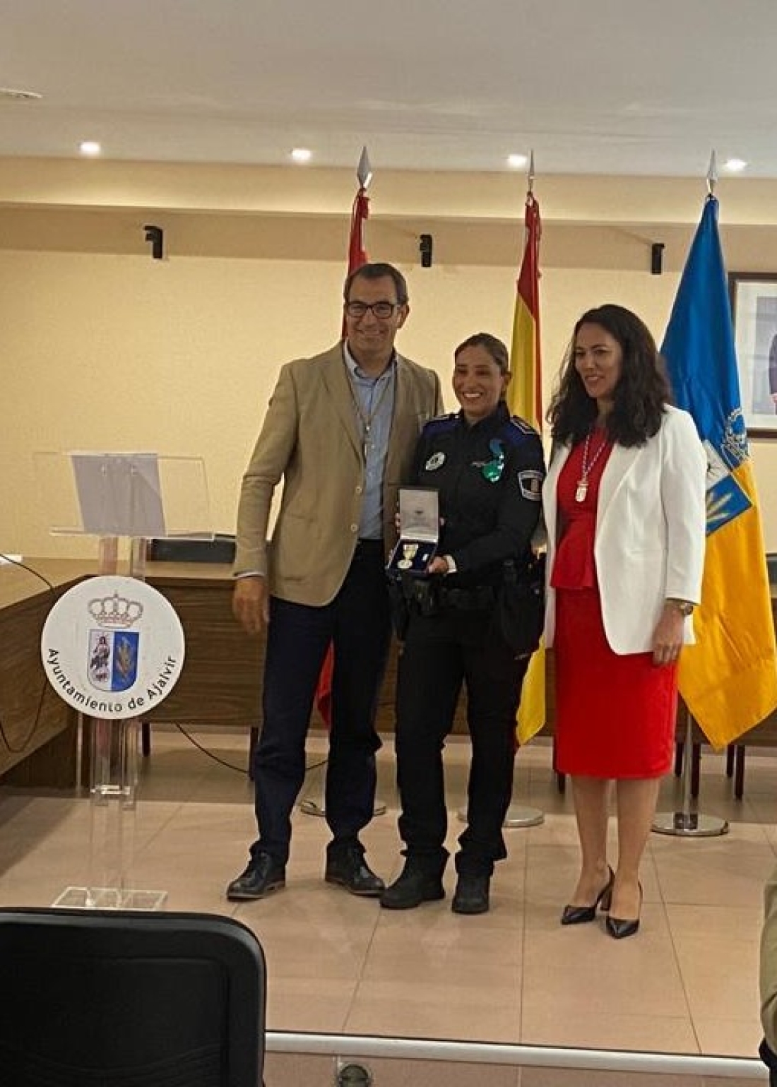 ENTREGA DE MEDALLAS A POLICIA LOCAL DE AJALVIR