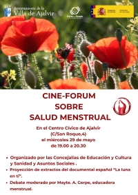 CINEFÓRUM SOBRE SALUD MENSTRUAL